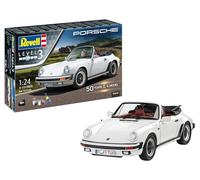 Revell Coffret cadeau 05646 Porsche 911 G-Model Cabrio 50ème anniversaire Échelle 1/24 Maquette en plastique non construit avec accessoires