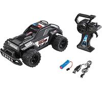 Highway Police noir Auto RC électrique Véhicule dintervention prêt à fonctionner (RtR) 2,4 GHz
