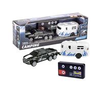 Revell Control I Mini Voiture radiocommandée avec Camping-Car I Échelle 1:64 I À partir de 6 Ans I Fréquence Radio : GHz I Aventure de Camping en Petit Format I Design réaliste I Voiture Jouet