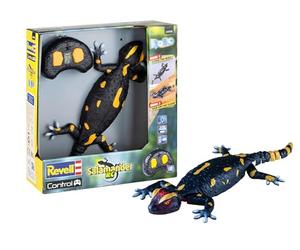 Revell Control Robo Friends RC Salamandre avec Modes d'escalade et Course au Sol, avec contrôle Infrarouge et Batterie Li-ION puissante