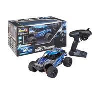 Revell Voiture télécommandée Control X Treme Desert Truck Cross Thunder 4x4 50 km/h Batterie Bleu