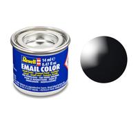 Revell Email Couleur Glos Noir RAL 9005 14ml Peinture Miniature Tubes Neuf