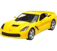Revell Model Set- Revell 67449 Maquette de Voiture Corvette Stingray de 2014, 1/96, Jaune