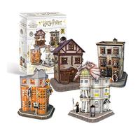 Revell- Hogwarts Diagon Alley, Die Winkelgasse mit 4 Gebäuden Accessoires, 304, coloré