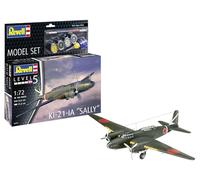 Revell Ki-21-la Sally 63797 Maquette en plastique non construit/non peint à l'échelle 1/72 avec accessoires
