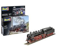 Revell Kit de modélisme Locomotive à train rapide BR 18 505 avec tendeur - Locomotive à vapeur détaillée avec chaudière, roues motrices et décalcomanies - Pour les fans de chemins de fer et