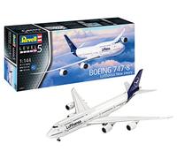 Revell Maquette d'avion Boeing 747-8 Lufthansa Nouvelle livrée 1:144