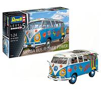 Revell Maquette Combi Volkswagen Samba T1 Flower Power – Échelle 1:24 – Multicolore
