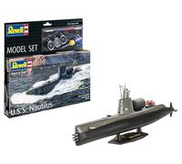 Revell Maquette U.S.S. Nautilus - Échelle 1/305 - En plastique non construit/non peint - Avec accessoires - 65184