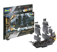 Revell Model Set- Disney Maquette-Easy Click-Pirate de Caraïbe, 65499, Perle Noir, 1:150 Scale