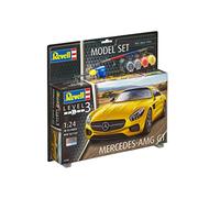 Revell Maquette de voiture Mercedes-AMG GT 1:24 Kit avec accessoires de base 67028