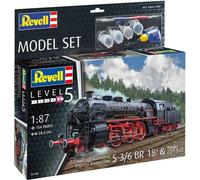 Revell Model Set Schnellzuglokomotive S3/6 BR18mit Tender 1:87