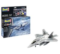 REVELL 63858 MAQUETTE MODEL SET LOCKHEED MARTIN F-22A RAPTOR 1/72