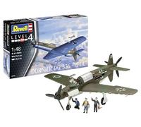 Revell Modélisme I Do335 Flèche I Kit de construction I Échelle 1:48 I 81 pièces I Kit de bricolage à partir de 12 ans I Modèle d'avion précis avec détails réalistes