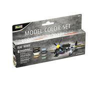 Revell Modélisme I Kit de Peinture RAF WWII Avions WWII I 8 Couleurs en kit pour la Royal Air Force à Peindre I Look Authentique pour modélisme Avions I avec aérographe et Pinceau Possible