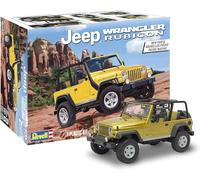 Revell Monogram Plastic Model KIT Maquette en Plastique, Jeep Wrangler Rubicon