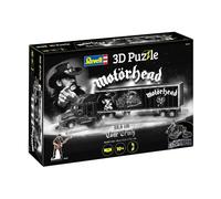 Revell, Motörhead Tour Truck 3D Puzzle, 130 pièces, 58 cm de long, y compris la figurine en papier de Lemmy Kilmister