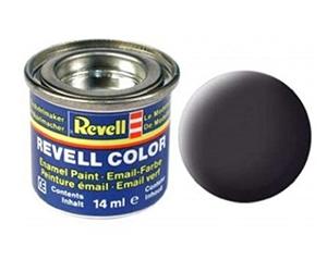 Revell Peinture émail Couleur Noir Mat (Goudron Finition Mat) 14 ML