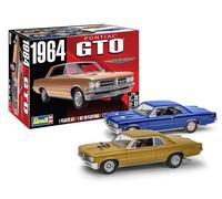 Revell Pontiac GTO 2'N1 14574 1964 Kit de construction de maquette de 104 pièces Niveau 4