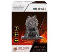 Revell Puzzle 3D 00224 Trône De Fer: Maison Du Dragon 39 Pièces