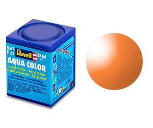 REVELL Revell 730 orange transparent peinture acrylique Aqua Color - 18ml - REVE