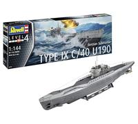 Revell Sous-marin allemand Type IX C/40 U190 1/144 Neuf