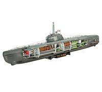 REVELL Sous-marin allemand Type XXI avec intérieur détaillé - échelle 1/144 - RE