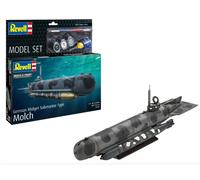 REVELL Sous-marin de poche allemand de type Molch Kit complet - 1/72 - REVELL 65