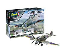 Revell Maquette d'avion Supermarine Spitfire MK.Ixc à construire avec lumière et son – échelle 1/32
