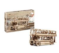 Revell Tiny Adventures 00618 - Modèle en bois à l'échelle 1/40 - Avec moteur à tirer et clé de démarrage - Longueur 23,2 cm
