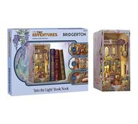 Revell Kit DIY Maquette 3D Serre-livres Tiny Adventures Bridgerton – Dans la lumière – LED en bois
