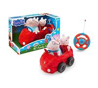 Revellino Revell 23202 Ma première Voiture de Course télécommandée RC 27 MHz en Peluche, pour Jouer et câliner, Rouge