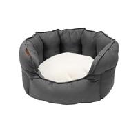 Croci Corbeille Revenant Ellipse Gris 60X50X30 CM pour Chien 1 Unité