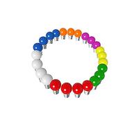 Rêvenergie Lot 24 ampoules Led B22 guirlande guinguette multicolore