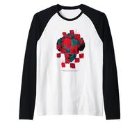 Revenez et jouez à l'horreur Pennywise Face Art Manche Raglan