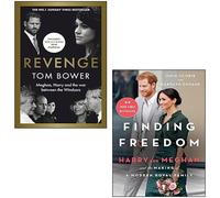 Revenge By Tom Bower, Finding Freedom By Omid Scobie & Carolyn Durand 2 Books Collection Set