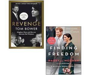 Revenge By Tom Bower, Finding Freedom By Omid Scobie & Carolyn Durand 2 Books Collection Set