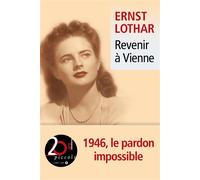 Revenir à Vienne - Ernst Lothar - Liana levi - Poche - Roman