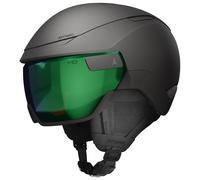 Revent Gt Amid Visor Hd Black Green - L