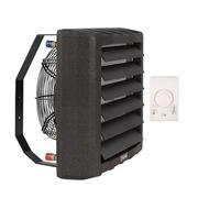Reventon HC45-3S Chauffe-air pour salle de sport avec support et thermostat Noir 42 kW