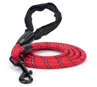 REVER Laisse pour Chien en Nylon Résistante aux Déchirures | Poignée Ergonomique, Laisse pour Chien 200 cm, 360° Anti-Enchevêtrement