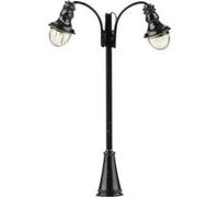 Réverbère de parc double N Faller 272226 modèle fini G