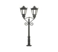 Réverbère De Parc Double Viessmann 6073 Modèle Fini H0 1 Pc(S)-Viessmann