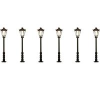 Réverbère de parc simple Viessmann Modelltechnik 60706 modèle fini H0 1 set