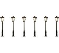 Réverbère de parc simple Viessmann Modelltechnik 60706 modèle fini H0 1 set