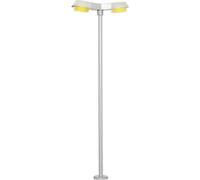 Réverbère de rue double Viessmann Modelltechnik 6098 modèle fini H0 1 pc(s)