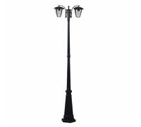 Réverbère Support de Lampe pour Jardin Avec Fixation A Sol E27 V-tac VT-739