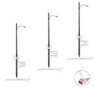 Just Plug Woodland Scenics Ho Scale Lampadaire en bois