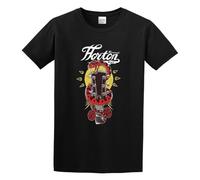 Reverend Horton Heat Guitar Snake T-Shirt Funny Tee Graphic Mens Shirt Black XXL