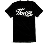 Reverend Horton Heat - Logo Black T Shirt - New Short Sleeve Cotton T Shirts Man Clothing Black Manches Courtes(Medium)